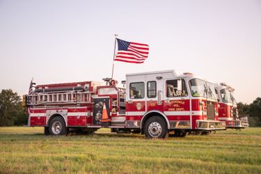 Rockdale Volunteer Fire Department Trucks