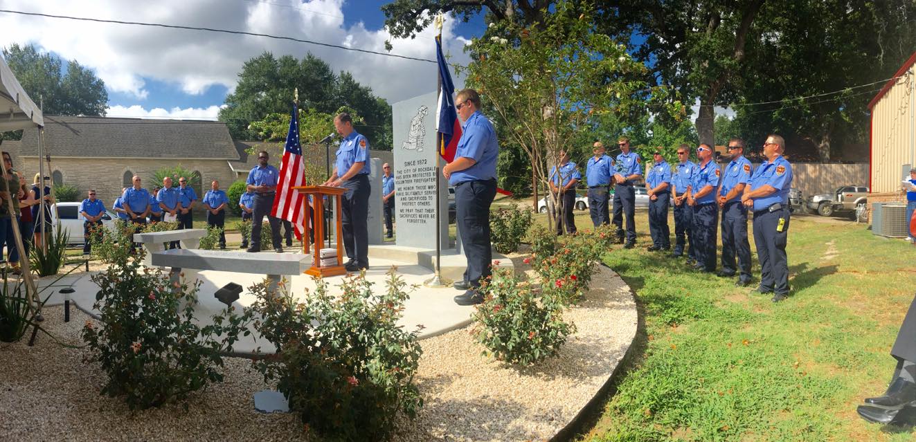 RVFD Memorial Dedication