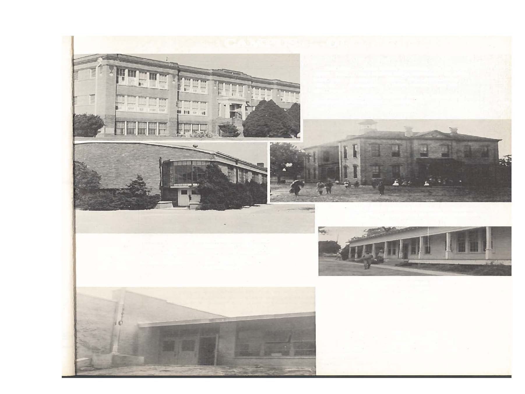 Pictures of Rockdale Schools as of 1956